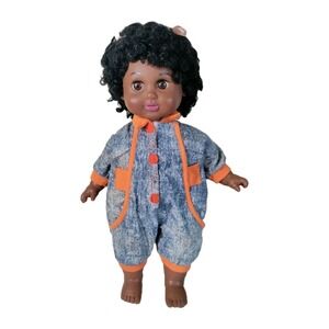 Vintage America's Kids African American Doll Remco 16"Jasmine 3588 EyesOpen 1991